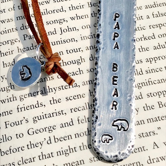 handmade Other - Hand stamped metal bookmark handmade Other - Hand stamped metal bookmark
